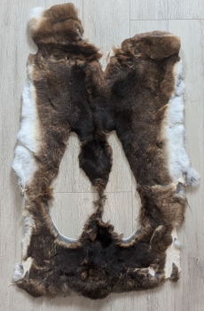 Kaninchenfellreste Rexfell wie auf den Fotos zu sehen Nr. 02