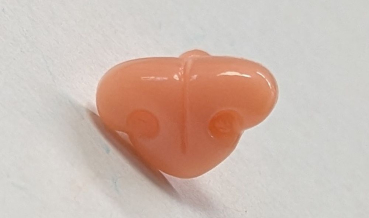 Sicherheitsnase 10 mm x 6,5 mm Katze hart Haut glänzend mit Sicherheitsscheibe