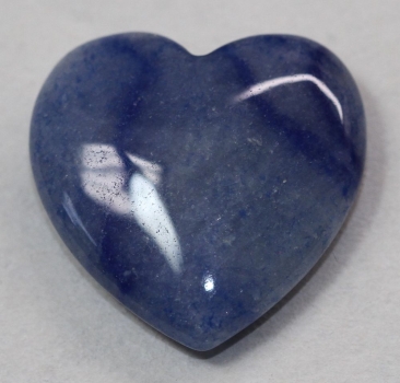 1 Herz Naturstein Blue Sandstone ca. 20 mm x 20 mm x 6 mm