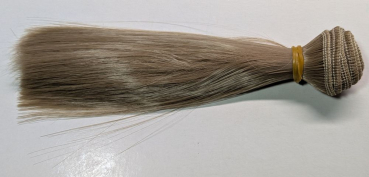100 cm Kunsthaar Haare mittelblond ca. 15 cm lang