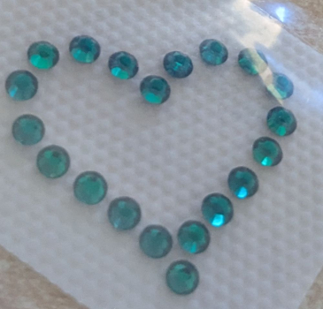 Swarovski Bügelapplikation Hotfix