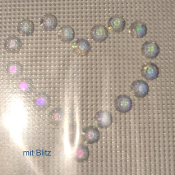Preview: Swarovski-Bügelapplikation Herz mini Transmission