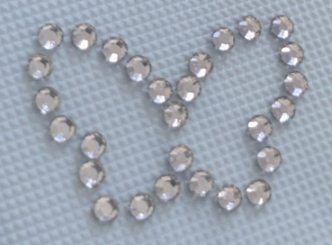 Swarovski Bügelapplikation Hotfix