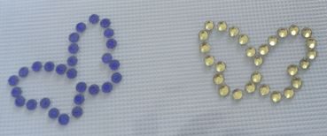 Swarovski Bügelapplikation Hotfix