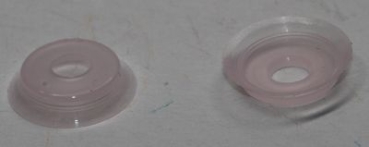 Preview: 1 Paar Augenhöhlen Außendurchmesser 14 mm Innendurchmesser 10 mm