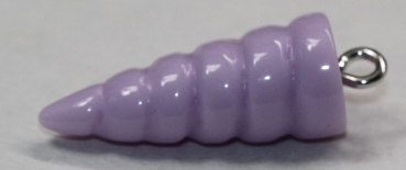 1 Einhorn-Horn 22,1 x 9,2 mm flieder