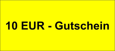 Gutschein im Wert von 10 EUR