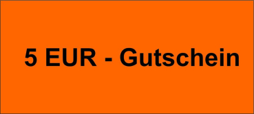 Gutschein im Wert von 5 EUR