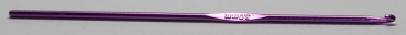 1 Häkelnadel 3 mm Metall beere