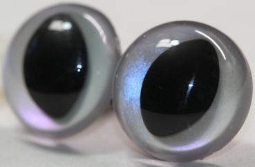 Preview: 1 Paar Katzenaugen Drachenaugen Sicherheitsaugen Interferenz blau