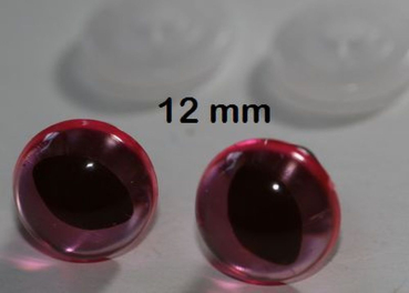 Preview: Katzenaugen Drachenaugen rosa transparent_2