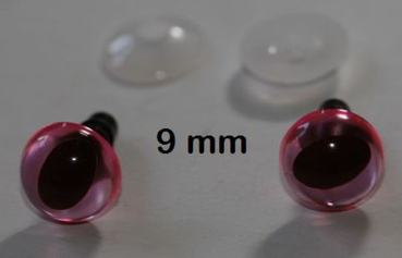 Preview: Katzenaugen Drachenaugen rosa transparent_3
