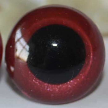 Sicherheitsaugen Rosa metallic