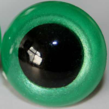Sicherheitsaugen Eisen irisierend metallic