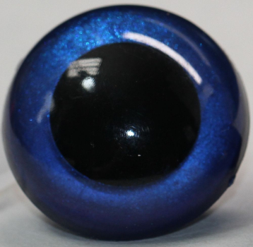 Sicherheitsaugen kobaltblau metallic