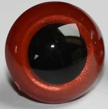 Sicherheitsaugen pfirsisch metallic