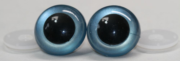 Preview: Sicherheitsaugen taubenblau metallic 2