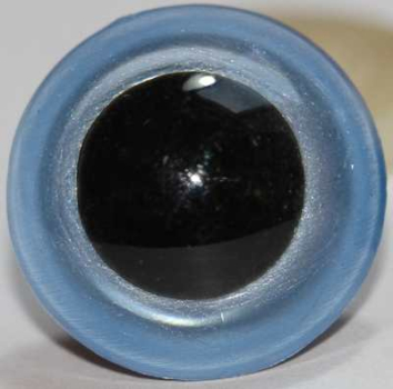 Sicherheitsaugen taubenblau metallic