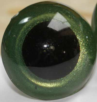 Sicherheitsaugen farngrün metallic