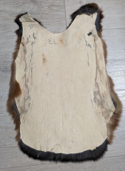 Kaninchenfell braun schwarz Lohkaninchen Nr. 37