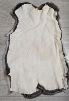 Kaninchenfell braun meliert Nr. 40