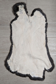 Kaninchenfell Rexkanin dunkelbraun Nr. 23