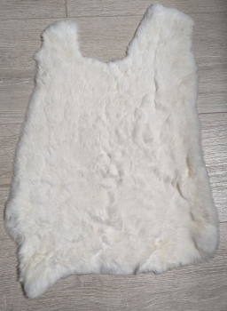 Kaninchenfell Rexkanin weiß Nr. 43