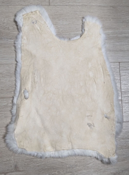 Kaninchenfell Rexkanin weiß Nr. 43