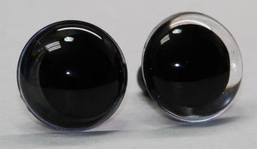 1 Paar Sicherheitsaugen 16 mm Schielaugen transparent