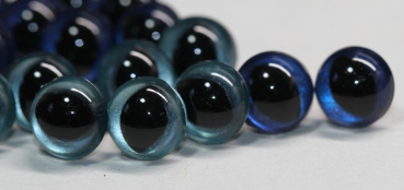 Preview: Sonderangebot: 10 Paar Sicherheitsaugen Katze Drache 10 mm 2