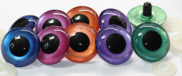 Sicherheitsaugen undurchsichtig opak