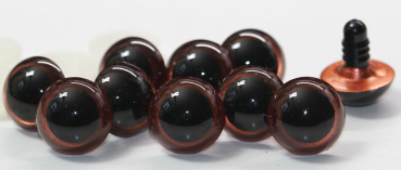 Sicherheitsaugen undurchsichtig opak