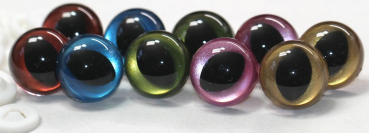 Sicherheitsaugen undurchsichtig opak