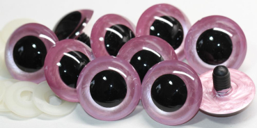 Sicherheitsaugen undurchsichtig opak