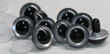 Sicherheitsaugen undurchsichtig opak