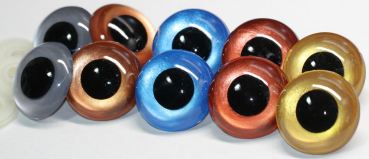 Sicherheitsaugen undurchsichtig opak