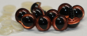 Sicherheitsaugen undurchsichtig opak