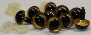 Sicherheitsaugen undurchsichtig opak