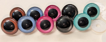 Sicherheitsaugen undurchsichtig opak