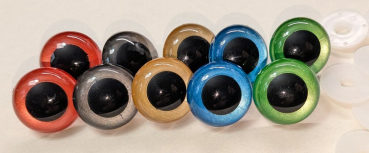 Sicherheitsaugen undurchsichtig opak