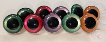 Sicherheitsaugen undurchsichtig opak