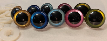 Sicherheitsaugen undurchsichtig opak