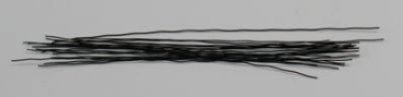 20 Stück Schnurrhaare aus Kunststoff schwarz ca. 9,5 cm