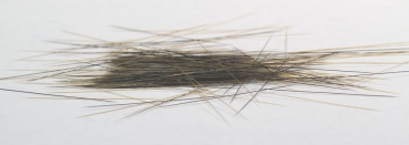 ca. 200 Stück feine dünne Schnurrhaare aus Kunststoff schwarz und braun gemischt ca. 6 cm