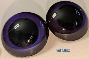 Preview: Sicherheitsaugen Unikat metallic 45 mm