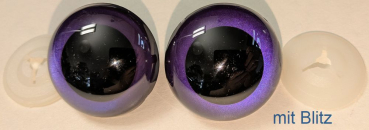 Preview: Sicherheitsaugen Unikat metallic 40 mm