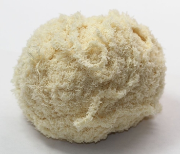 Wolle Viva Kuschelgarn 41 g 100 % Polyester Farbe hellgelb Rest