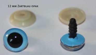 Preview: 1 Paar Sicherheitsaugen zartblau