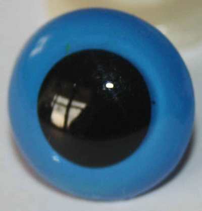 Farbauswahl Sharplace 4 Stücke DIY Puppenaugen Teddyaugen Sicherheit Augen Kunststoffaugen Durchmesser: 20mm/ 22mm /24 mm 20mm Blau