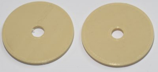 1 Paar Zusatzscheiben für Befestigung Sicherheitsaugen 50 mm